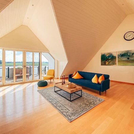 Rheinloft 3 - Grosse Giebelwohnung Mit Dachterrassen An Der Rheinpromenade Эммерих Экстерьер фото