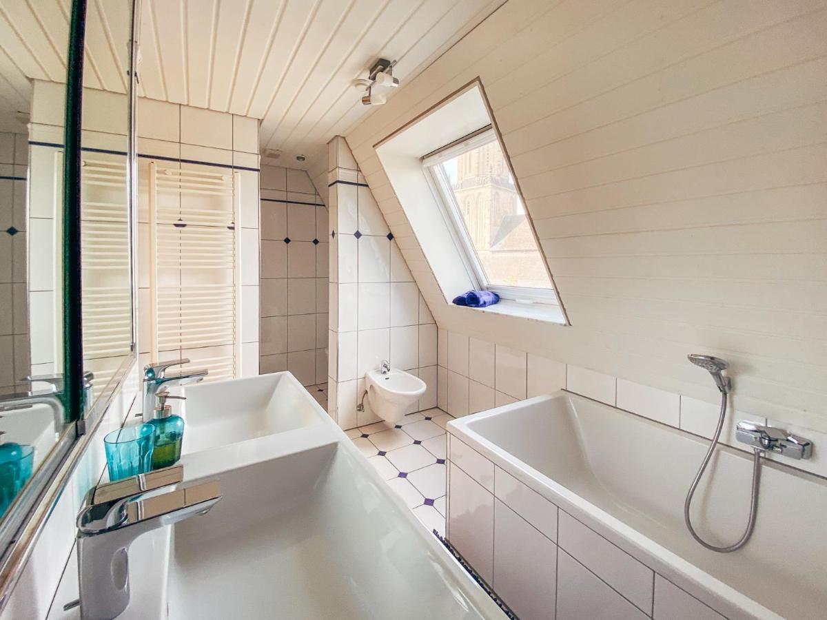 Rheinloft 3 - Grosse Giebelwohnung Mit Dachterrassen An Der Rheinpromenade Эммерих Экстерьер фото