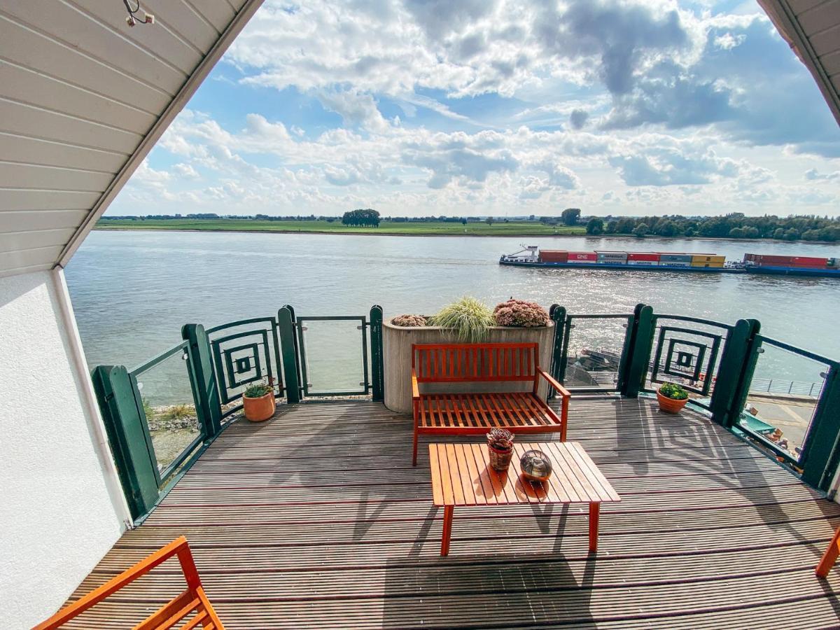 Rheinloft 3 - Grosse Giebelwohnung Mit Dachterrassen An Der Rheinpromenade Эммерих Экстерьер фото