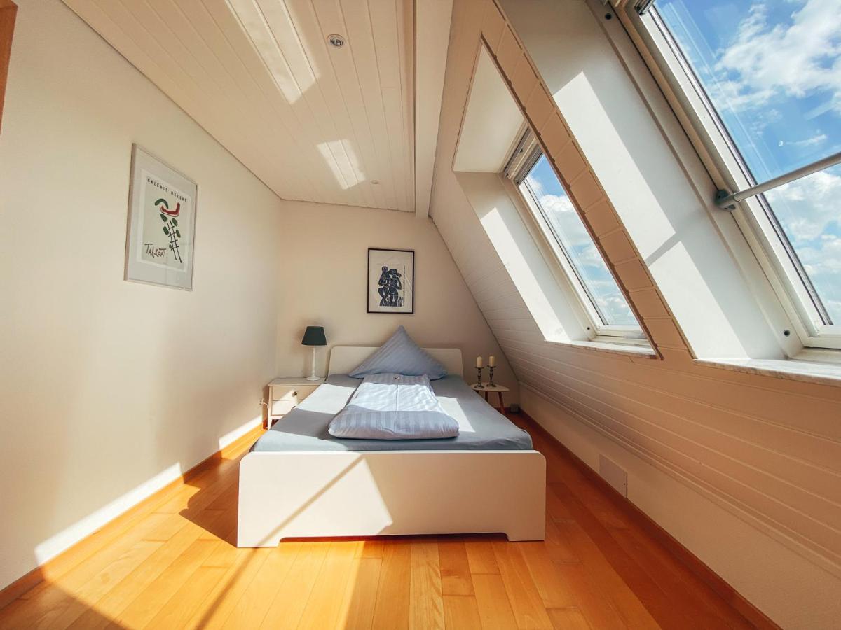 Rheinloft 3 - Grosse Giebelwohnung Mit Dachterrassen An Der Rheinpromenade Эммерих Экстерьер фото