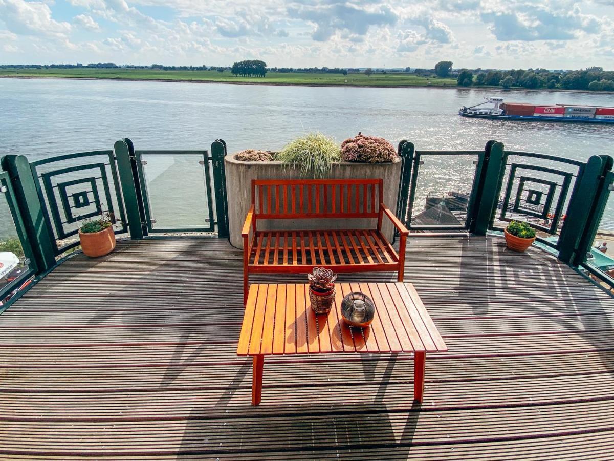 Rheinloft 3 - Grosse Giebelwohnung Mit Dachterrassen An Der Rheinpromenade Эммерих Экстерьер фото